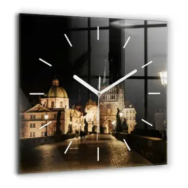 designerski-foto-zegar-szklany-do-wnetrz-most-karola-w-pradze-xxl-60x60-cm