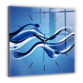 kwadratowy-zegar-szklany-do-sypialni-z-grafika-abstrakcja-cieczy-30x30-cm