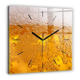kwadratowy-zegar-szklany-scienny-do-biura-ze-wzorem-piwo-z-pianka-30x30-cm