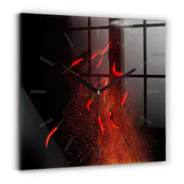 unikalny-kwadratowy-foto-zegar-szklany-na-sciane-papryczki-chili-30x30-cm