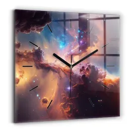 duzy-zegar-szklany-do-mieszkania-z-grafika-kosmiczny-swiat-gwiazd-30x30-cm