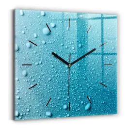 kwadratowy-zegar-szklany-na-sciane-ze-wzorem-krople-wody-na-szkle-30x30-cm