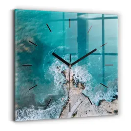 elegancki-zegar-szklany-na-sciane-ze-wzorem-fiordy-w-costa-blanca-30x30-cm