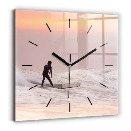 elegancki-zegar-szklany-na-sciane-z-nadrukiem-surfer-na-hawajach-30x30-cm