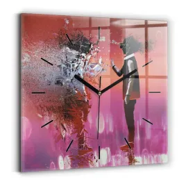 minimalistyczny-kwadratowy-zegar-szklany-scienny-cyberprzestrzen-30x30-cm