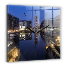 scienny-kwadratowy-zegar-szklany-do-biura-miasto-oswietlone-noca-30x30-cm