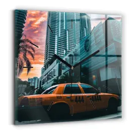 nowoczesny-kwadratowy-zegar-szklany-z-nadrukiem-miami-na-florydzie-30x30-cm
