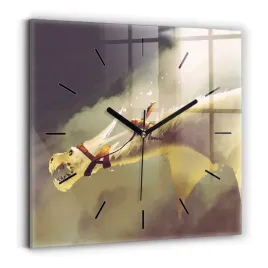 foto-zegar-szklany-do-kuchni-na-sciane-ilustracja-smoczego-jezdzca-30x30-cm
