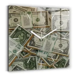 kwadratowy-zegar-szklany-do-sypialni-ze-wzorem-1-dolar-amerykanski-30x30-cm