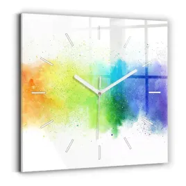 kwadratowy-zegar-szklany-dekoracyjny-ze-wzorem-abstrakcyjna-tecza-30x30-cm