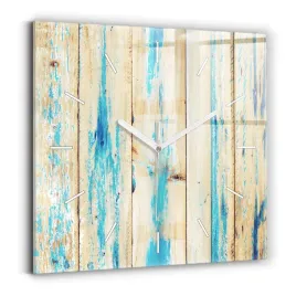 dekoracyjny-kwadratowy-zegar-szklany-na-sciane-porysowane-drewno-30x30-cm