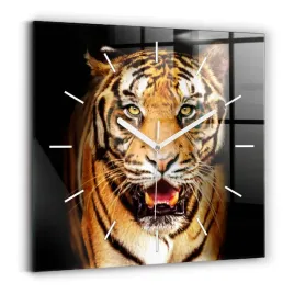 elegancki-kwadratowy-zegar-szklany-na-sciane-tygrys-dziki-wzrok-30x30-cm