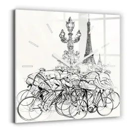 ladny-kwadratowy-zegar-szklany-na-sciane-rysunek-wyscig-kolarski-30x30-cm