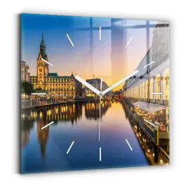 zegar-szklany-designerski-ze-stylowym-nadrukiem-ratusz-w-hamburgu-30x30-cm