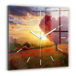 designerski-zegar-szklany-do-wnetrz-ze-wzorem-milosne-drzewo-serce-30x30-cm