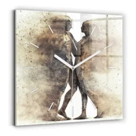 nowoczesny-foto-zegar-szklany-na-sciane-abstrakcja-ludzie-piasek-30x30-cm