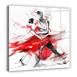kwadratowy-zegar-szklany-scienny-do-salonu-z-grafika-tanczaca-para-30x30-cm