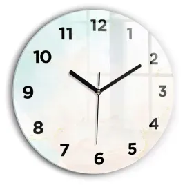 minimalistyczny-zegar-szklany-scienny-z-nadrukiem-akwarelowy-marmur-fi60-cm