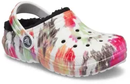 dzieciece-ocieplane-buty-crocs-classic-lined-tie-dye-206683-clog-28-29