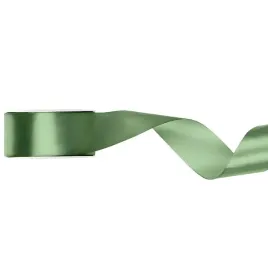 tasiemka-satynowa-classic-zielony-szalwiowy-partydeco-25-cm-25-m