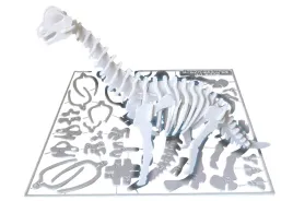 karta-model-brachiozaur-dinocards-3d-pla-zestaw