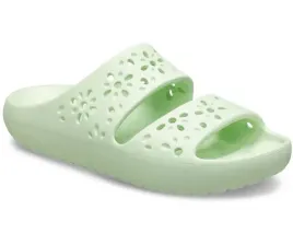 crocs-damskie-lekie-buty-klapki-classic-floral-cut-out-210966-sandal-39-40