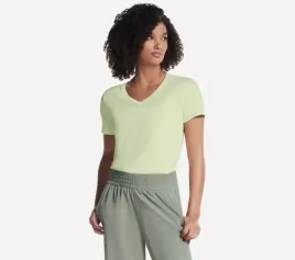 koszulka-damska-skechers-pima-v-neck-tee-limonkowa-tp130-lglm
