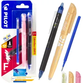pioro-kulkowe-pilot-frixion-clicker-05-niebieski-wklad-zakreslacz-mix