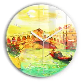 designerski-zegar-szklany-do-wnetrz-ze-wzorem-wenecja-most-rialto-fi30-cm
