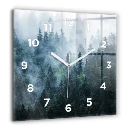 kwadratowy-zegar-szklany-scienny-do-biura-mglisty-gorski-krajobraz-60x60-cm