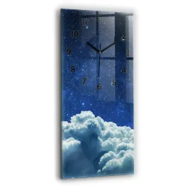 duzy-zegar-szklany-do-mieszkania-ze-stylowym-nadrukiem-nocne-niebo-30x60-cm