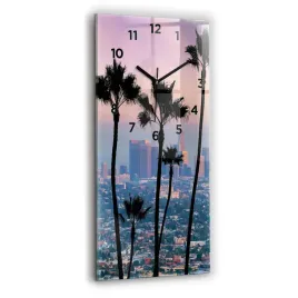 designerski-foto-zegar-szklany-do-wnetrz-zachod-slonca-los-angeles-30x60-cm