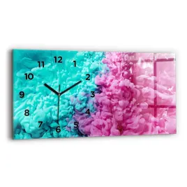 scienny-poziomy-zegar-szklany-do-salonu-sztuka-nowoczesna-plamy-60x30-cm