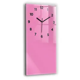 pionowy-zegar-szklany-ozdobny-ze-stylowym-nadrukiem-kolor-rozowy-30x60-cm