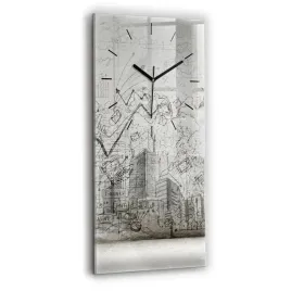 pionowy-zegar-szklany-do-kuchni-ze-stylowym-nadrukiem-szkic-miasta-30x60-cm