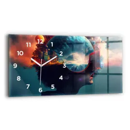 zegar-szklany-nowoczesny-ze-wzorem-futurystyczny-wirtualny-swiat-60x30-cm