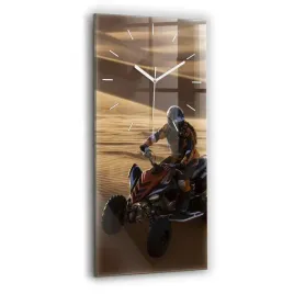 dekoracyjny-pionowy-foto-zegar-szklany-na-sciane-quad-na-pustyni-30x60-cm