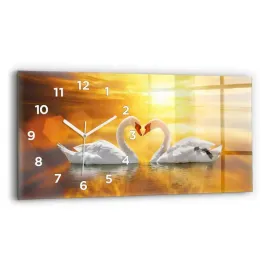 poziomy-zegar-szklany-dekoracyjny-z-nadrukiem-zakochane-labedzie-60x30-cm
