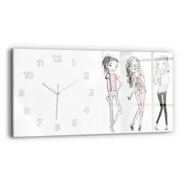 poziomy-zegar-szklany-nowoczesny-ze-stylowym-nadrukiem-moda-damska-60x30-cm