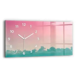 duzy-poziomy-zegar-szklany-do-mieszkania-ze-wzorem-gradient-niebo-60x30-cm
