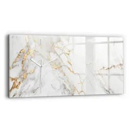 minimalistyczny-poziomy-foto-zegar-szklany-scienny-marmur-ozdobny-60x30-cm