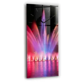 elegancki-pionowy-zegar-szklany-na-sciane-wroclawska-fontanna-noca-30x60-cm