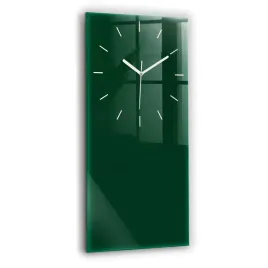 duzy-zegar-szklany-do-mieszkania-z-grafika-kolor-butelkowa-zielen-30x60-cm