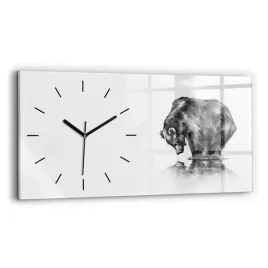 szklany-nowoczesny-poziomy-zegar-na-sciane-rysunkowy-niedzwiedz-60x30-cm