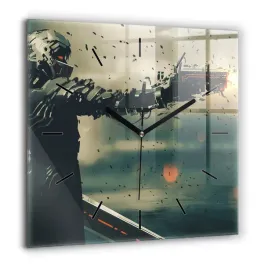 wiszacy-zegar-szklany-ze-stylowym-nadrukiem-zabojcza-bron-gra-duzy-60x60-cm