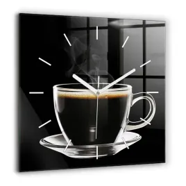 minimalistyczny-zegar-szklany-scienny-z-nadrukiem-czarna-kawa-duzy-60x60-cm