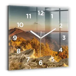 unikalny-kwadratowy-foto-zegar-szklany-na-sciane-gory-bieszczady-30x30-cm