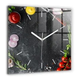 minimalistyczny-zegar-szklany-scienny-z-grafika-warzywa-na-stole-60x60-cm