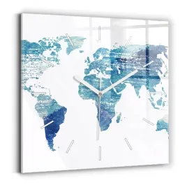 kwadratowy-zegar-szklany-scienny-ze-stylowym-nadrukiem-mapa-swiata-30x30-cm