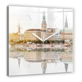 nowoczesny-foto-zegar-szklany-na-sciane-rzeka-hamburg-niemcy-xxl-60x60-cm